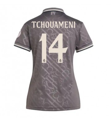 Real Madrid Aurelien Tchouameni #14 Tredjetröja Dam 2024-25 Kortärmad